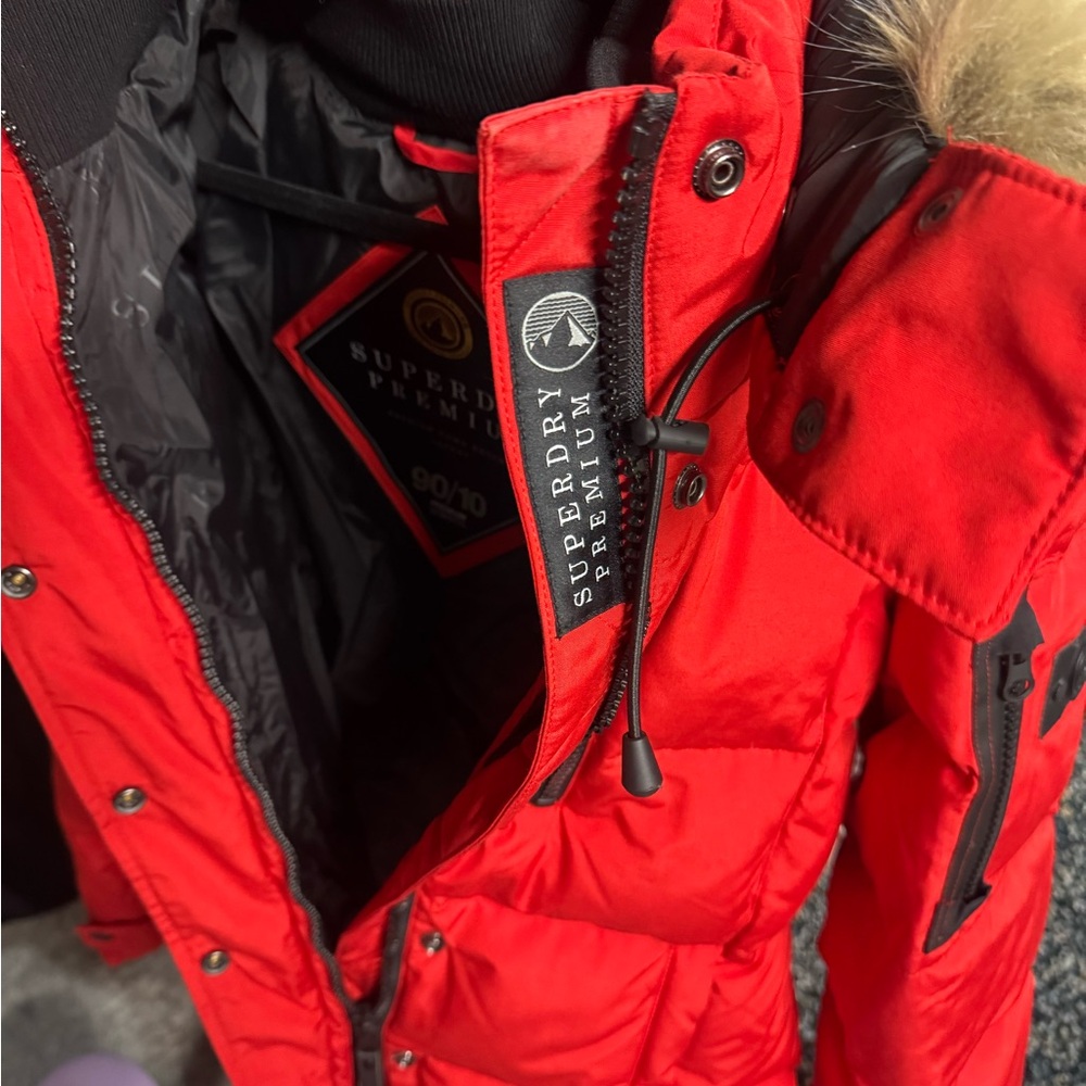 Superdry Premium Vibrant Red Jacket